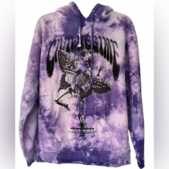 Civil Regime Shirts Civil Regime Purple Strange Days Hoodie Small